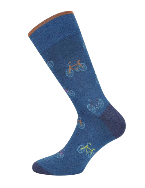 Ανδρικές Κάλτσες Pournara Ποδήλατο Μπλε