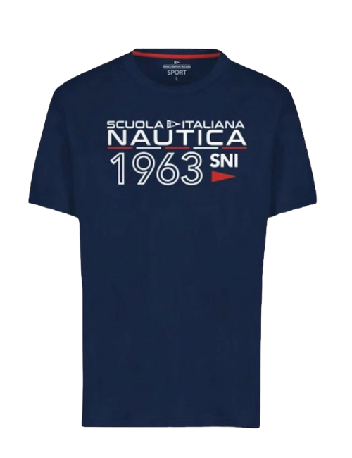 Ανδρικό T-Shirt Scuola Nautica Italiana Blu-A
