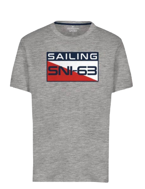 Ανδρικό T-Shirt Scuola Nautica Italiana Melange-F
