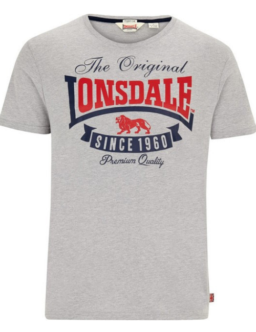 Ανδρικό T-shirt Lonsdale London Grey